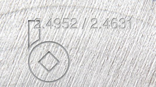2.4952 / 2.4631 2.4952 / 2.4631